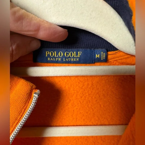 Ralph Lauren Vibrant Orange Polo Golf Jacket - Picture 2 of 3